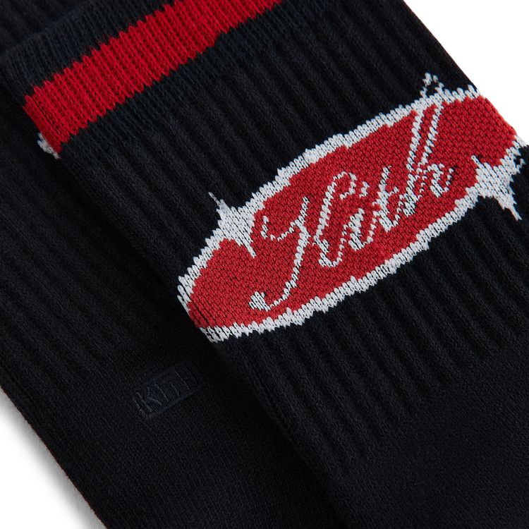 Kith 3 Pack Striped Cotton Mid Crew Socks Multi