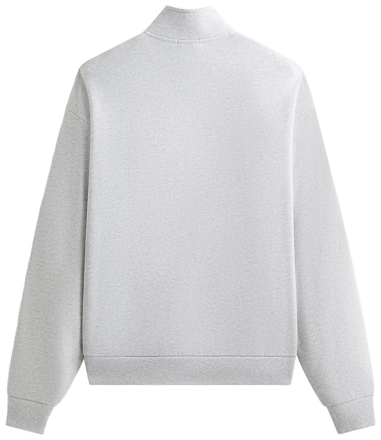 Kith Nelson Quarter Zip Light Heather Grey