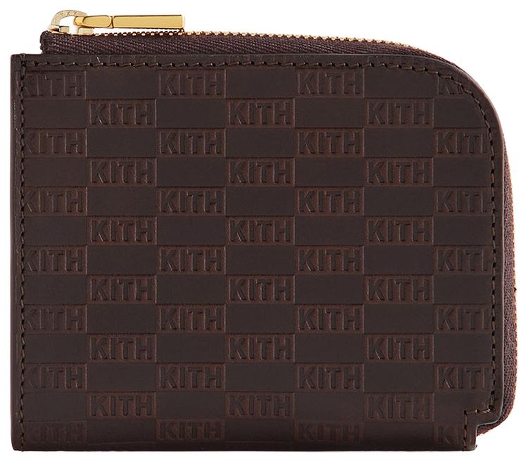 Kith Monogram Vachetta Zip Wallet Incognito