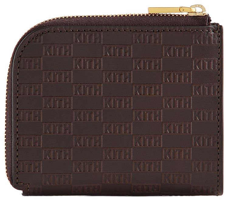 Kith Monogram Vachetta Zip Wallet Incognito