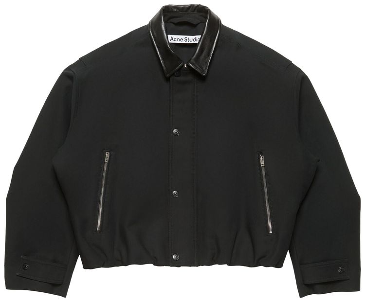 Acne Studios Bomber Jacket Black