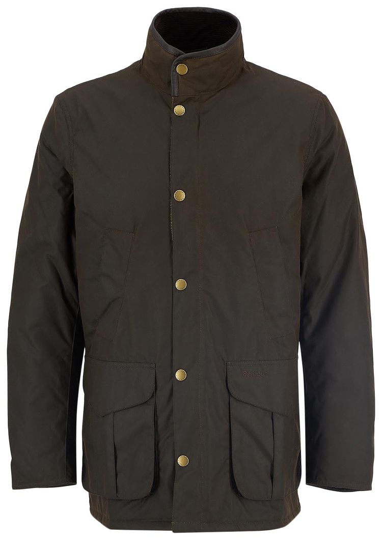 Barbour Hereford Wax Olive