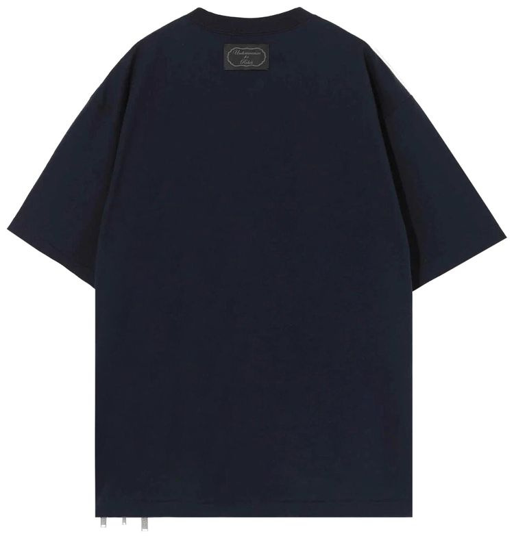 Undercover Undercoverism For Rebels Side Zip T Shirt Navy