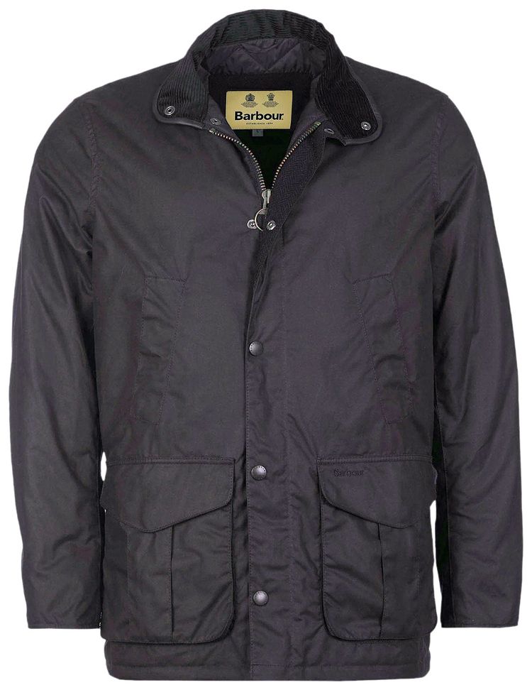 Barbour Hereford Wax Navy