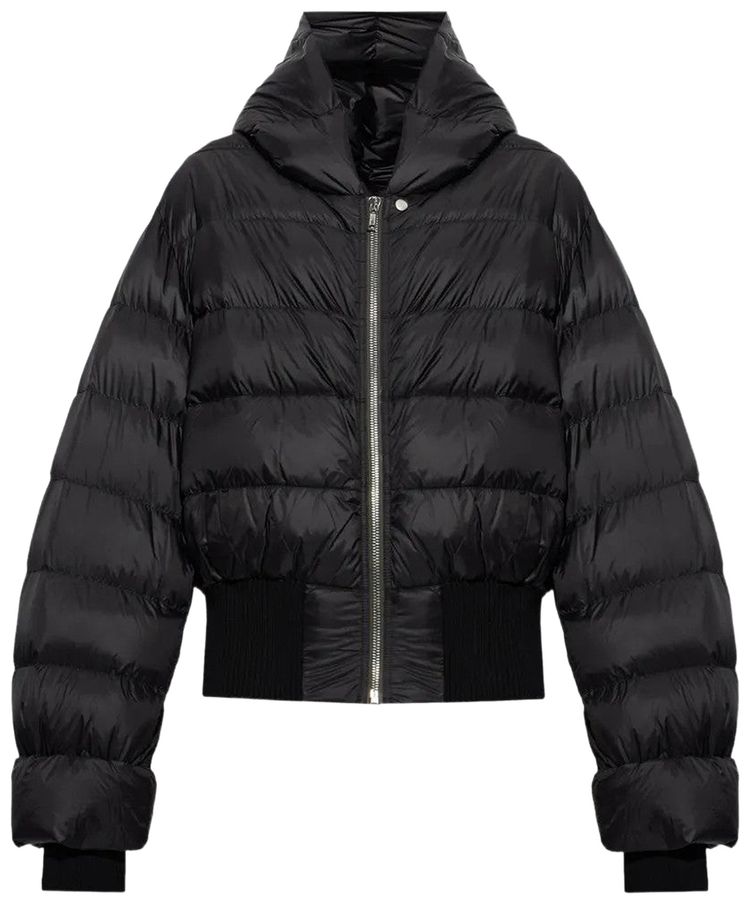 Rick Owens Hooded Jacket Black