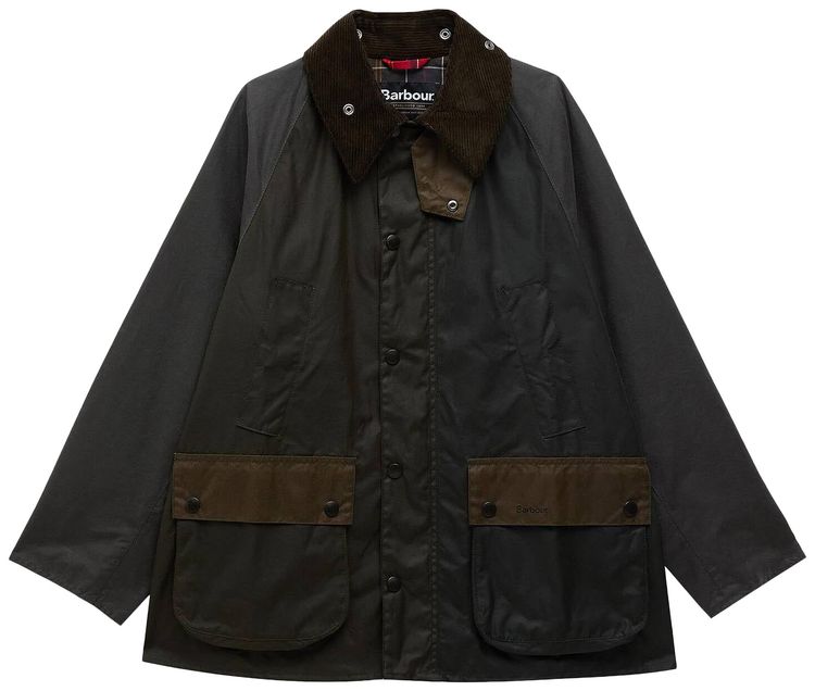 Barbour Patchwork Bedale Wax SageMulticolor