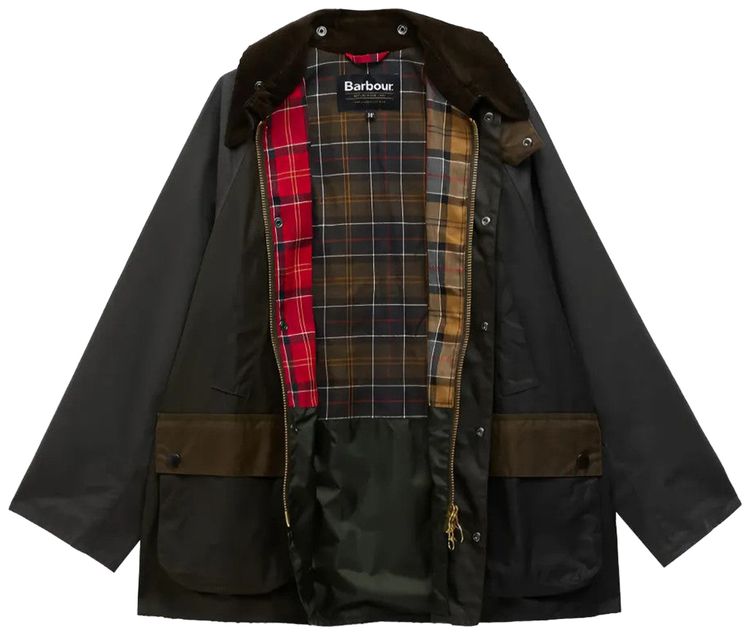 Barbour Patchwork Bedale Wax SageMulticolor