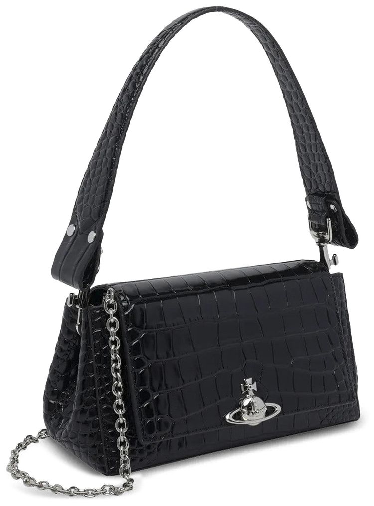 Vivienne Westwood Hazel Medium Handbag Black