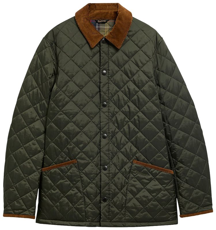 Barbour Icons Heritage Liddesdale Quilted Jacket Sage