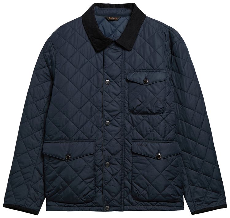 Barbour Hornby Quilted Jacket Navy