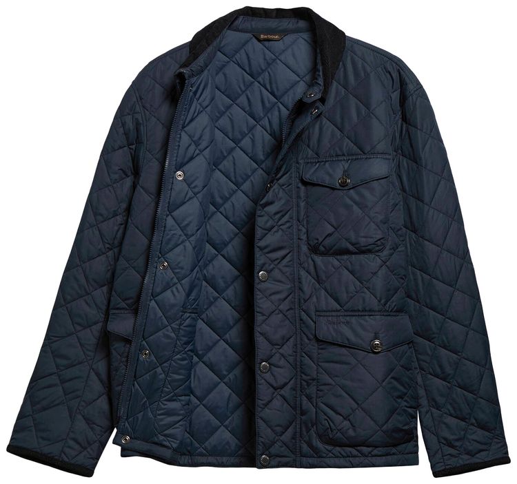 Barbour Hornby Quilted Jacket Navy