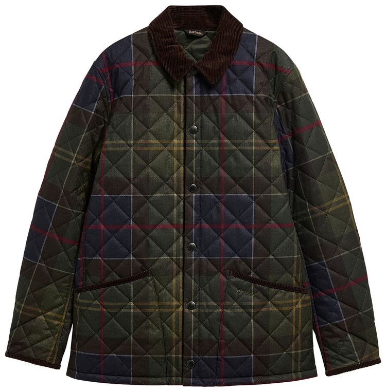Barbour Icons Tartan Heritage Liddesdale Quilted Jacket Classic Tartan