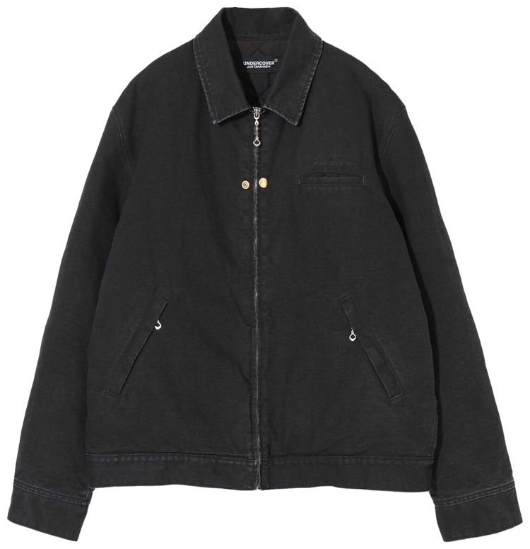 Undercover Zip Up Work Blouson Black