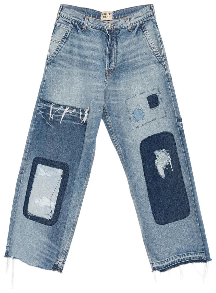 Gallery Dept Shop Pants IndigoTan