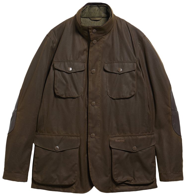 Barbour Ogston Wax Jacket Olive