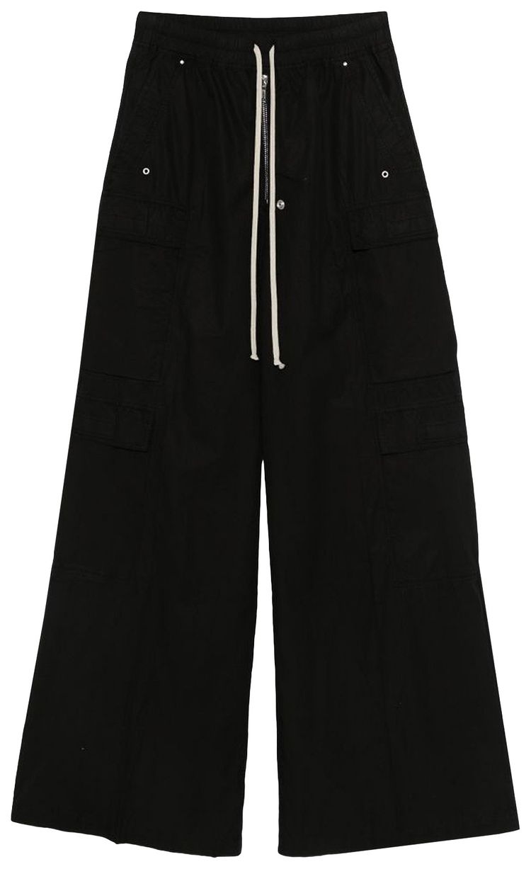 Rick Owens DRKSHDW Double Cargo Jumbo Belas Pants Black