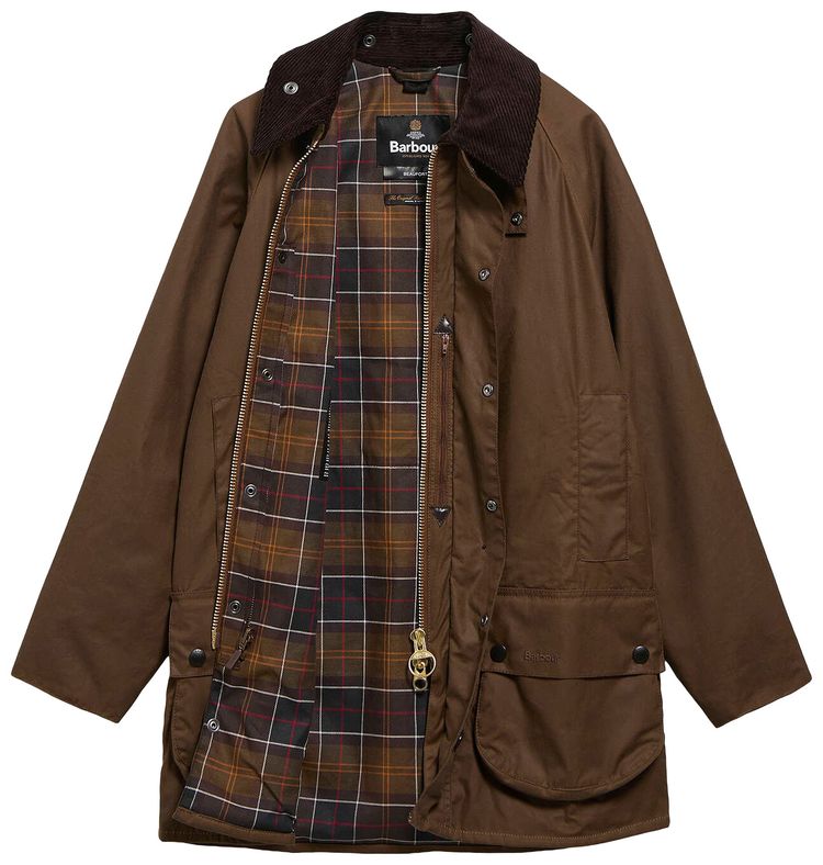 Barbour Beaufort Wax Jacket Bark