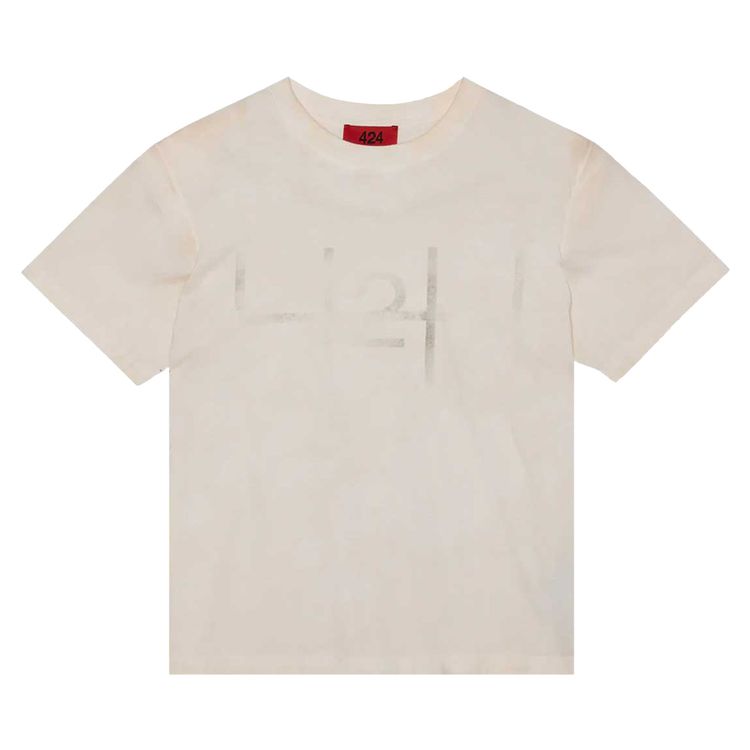 424 Stick Tee Dirty White