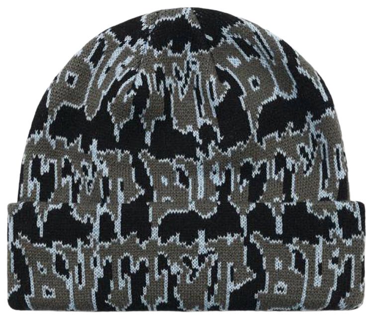 Butter Goods Throw Beanie BlackGrey