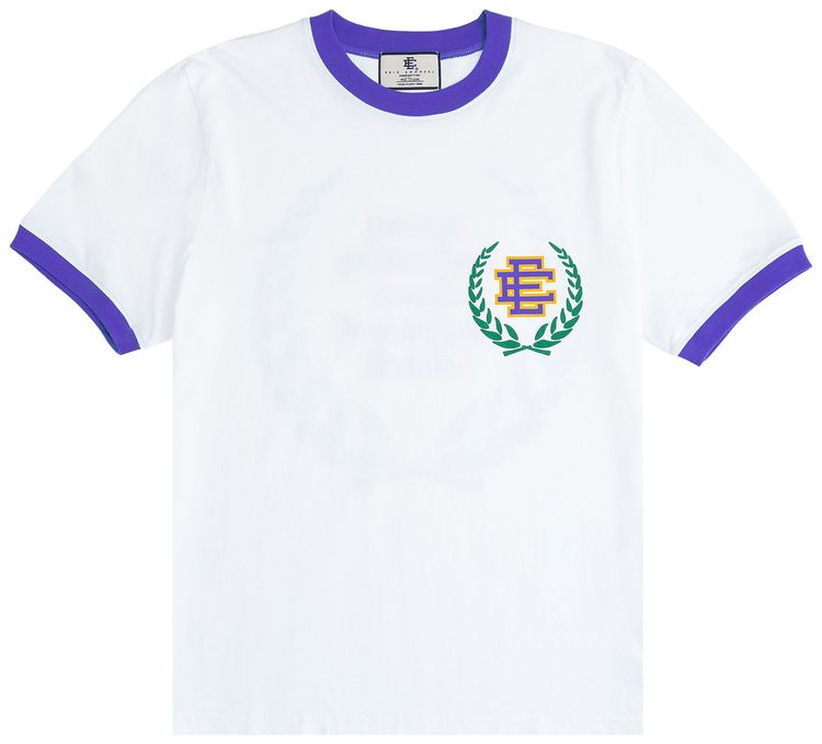 Eric Emanuel EE Ringer T Shirt Purple