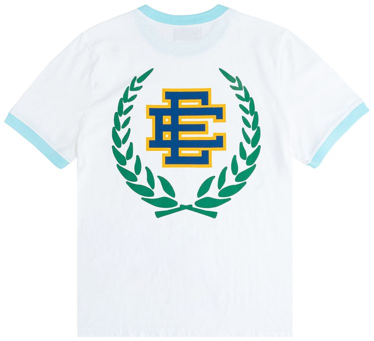Eric Emanuel EE Ringer T Shirt Blue