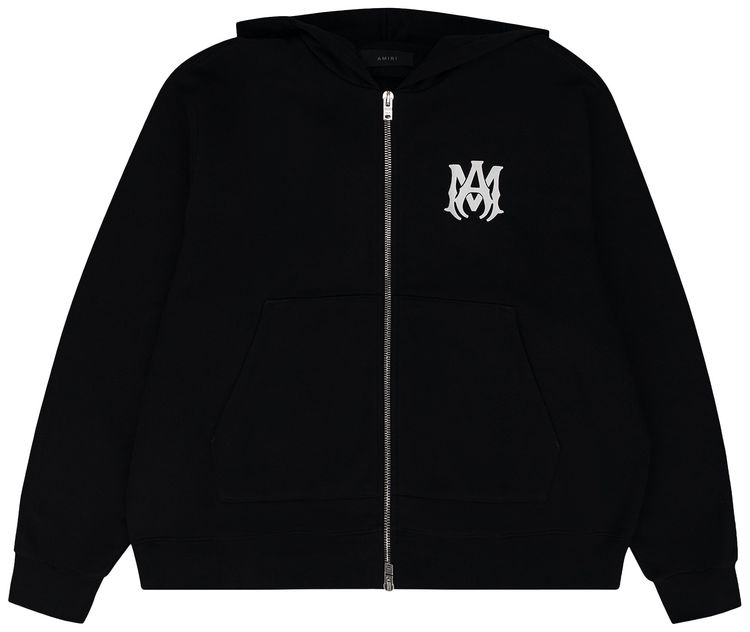 Amiri MA Core Zip Hoodie Black