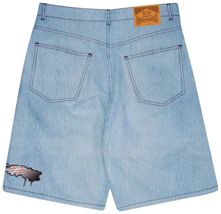 Fucking Awesome x Independent Double Knee Short Denim