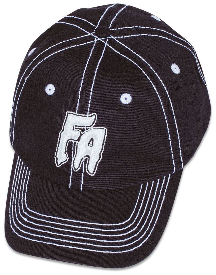 Fucking Awesome Seduction Contrast Stitch 6 Panel Black