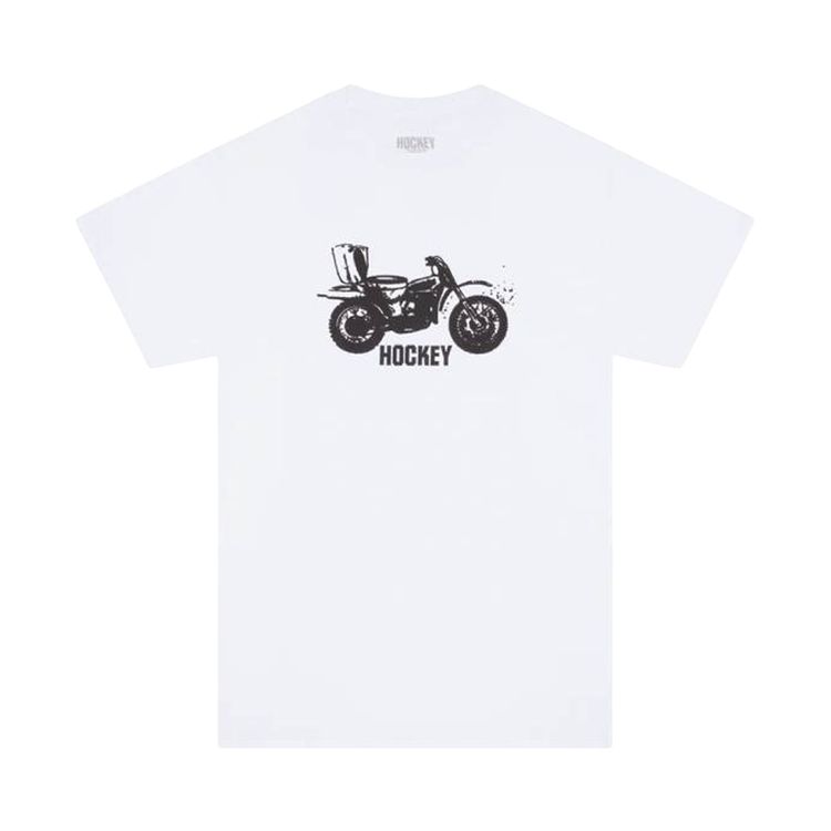 Hockey Brap Tee White