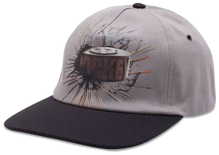 Hockey Wax Shatter Hat BlackGrey