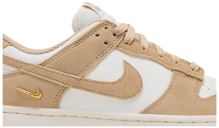 Nike Wmns Dunk Low Sail White Metallic Gold