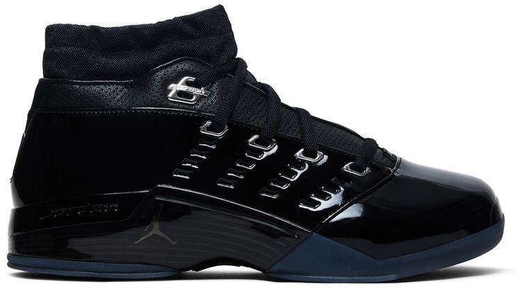 Air Jordan 17 Low Black Patent