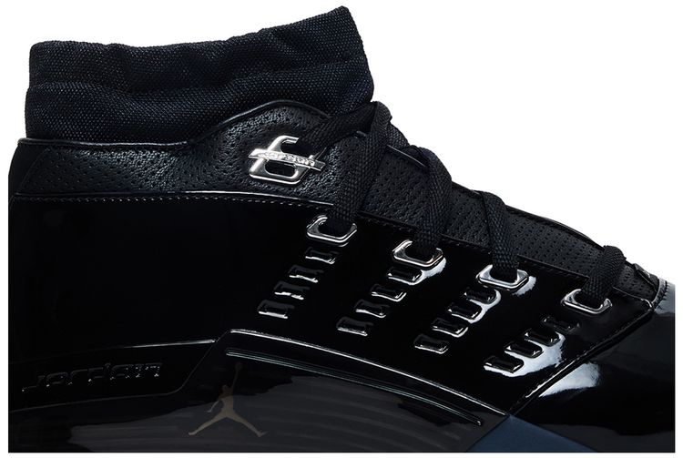 Air Jordan 17 Low Black Patent