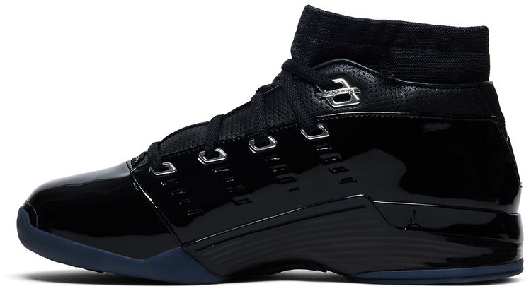 Air Jordan 17 Low Black Patent