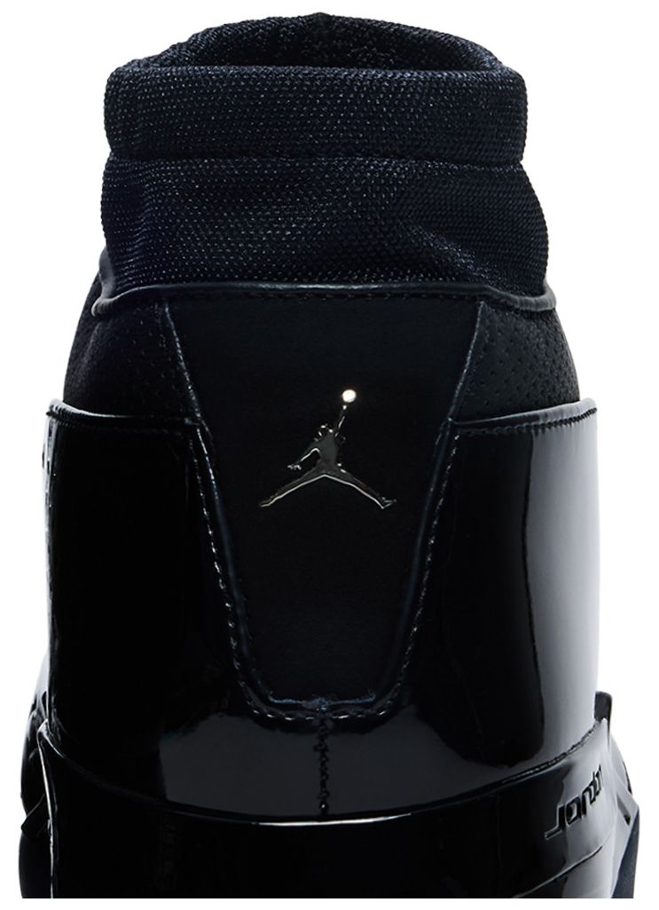 Air Jordan 17 Low Black Patent