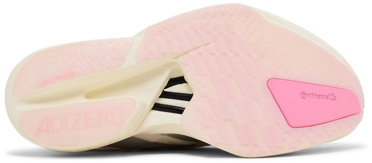 adidas Wmns Adizero Adios Pro 4 Core White Silver Metallic Clear Pink