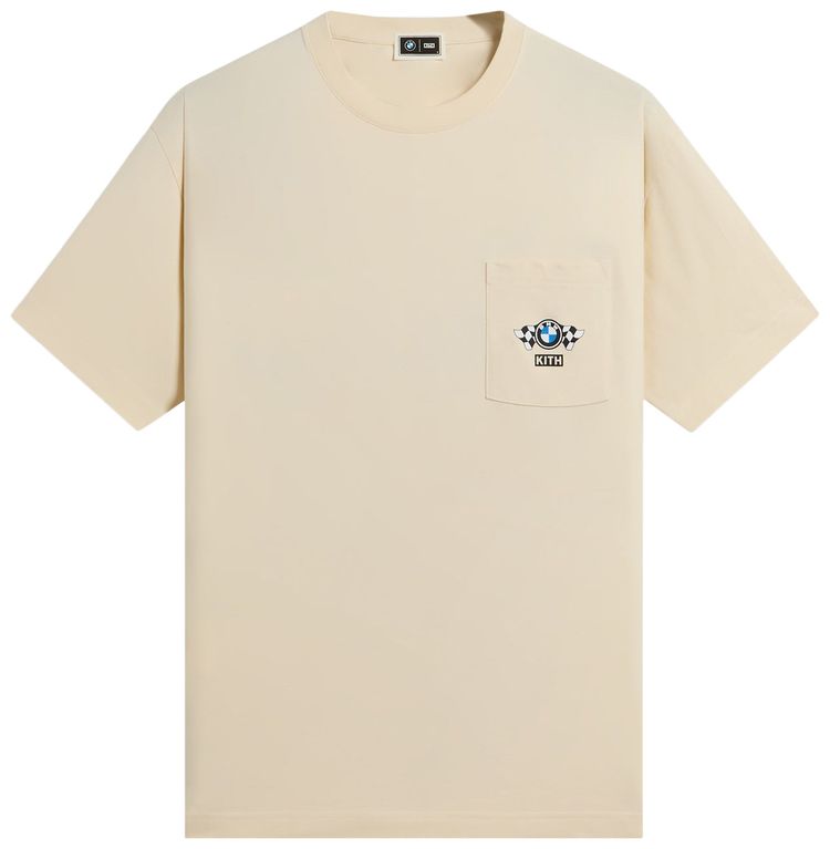 Kith For BMW 1602 Schematic Pocket Tee Sandrift