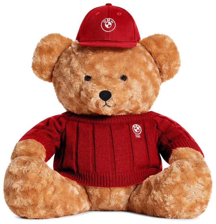 Kith For BMW Teddy Bear Cinnabar