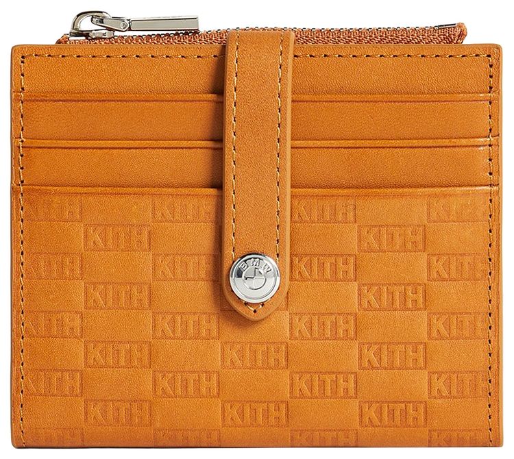 Kith For BMW Zip Cardholder Camel