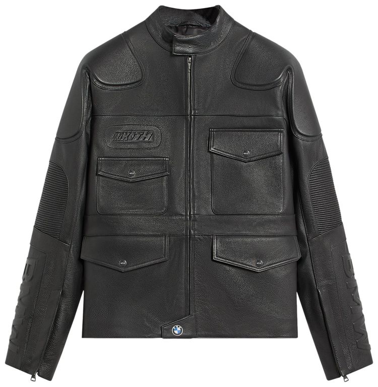Kith For BMW Dewitt Moto Jacket Black