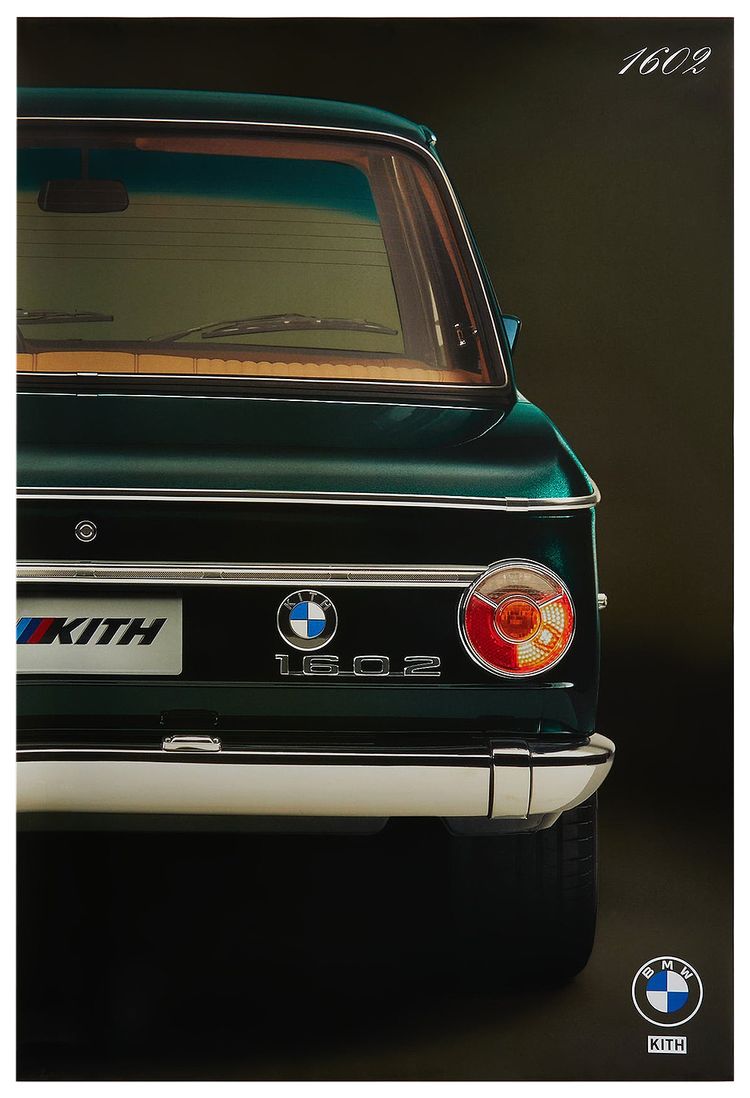 Kith For BMW 1602 Elektro Poster Multicolor