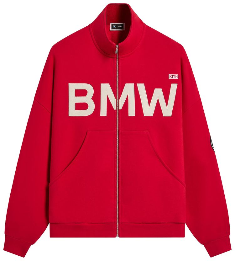 Kith For BMW Braxton Track Zip Cinnabar