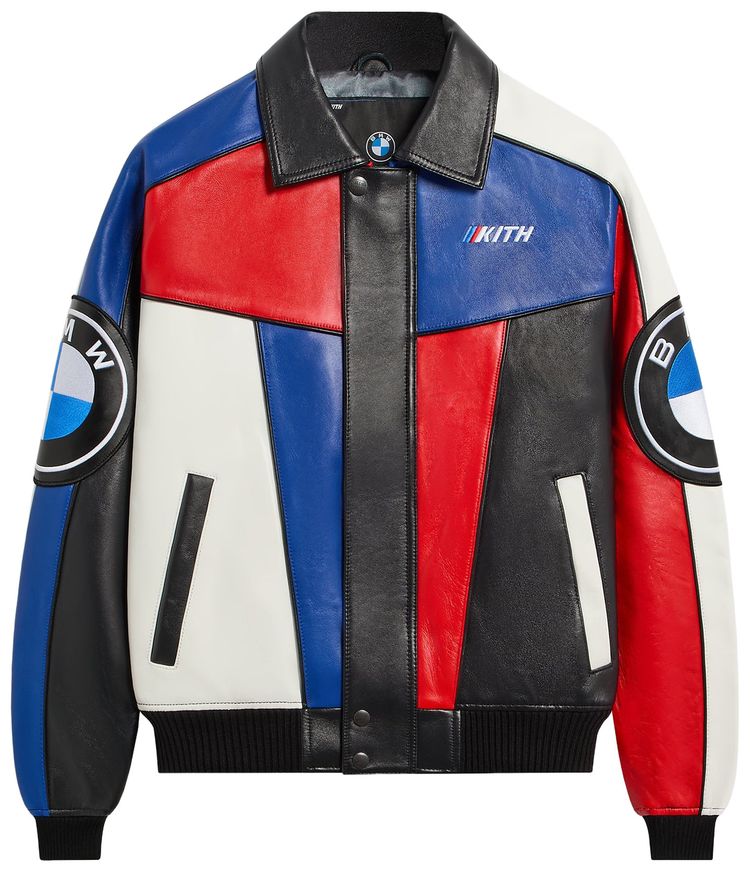 Kith x Avirex For BMW Leather Jacket Multi