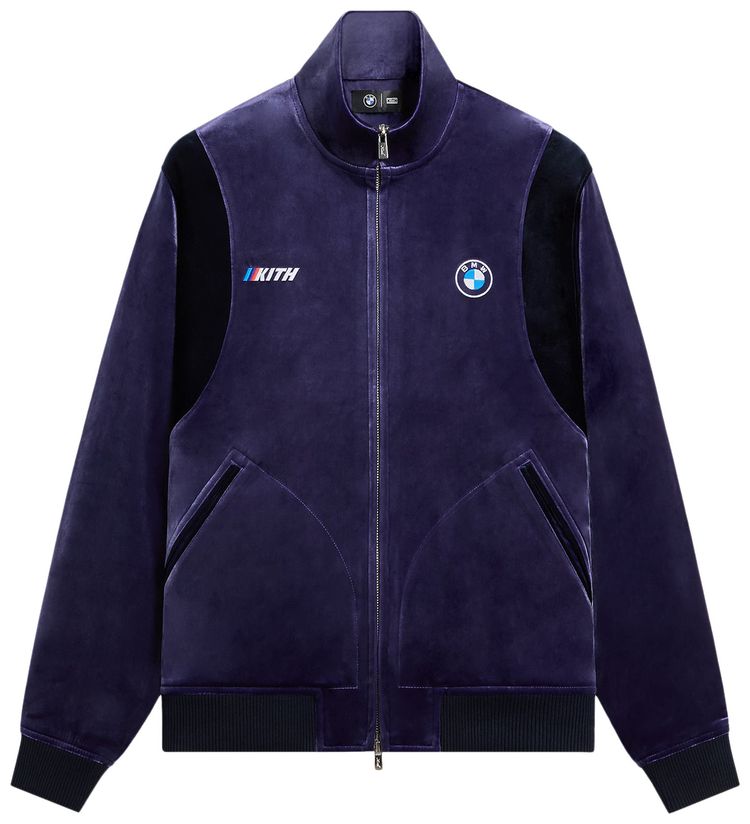 Kith For BMW Velvet Rui Track Jacket Techno Violet