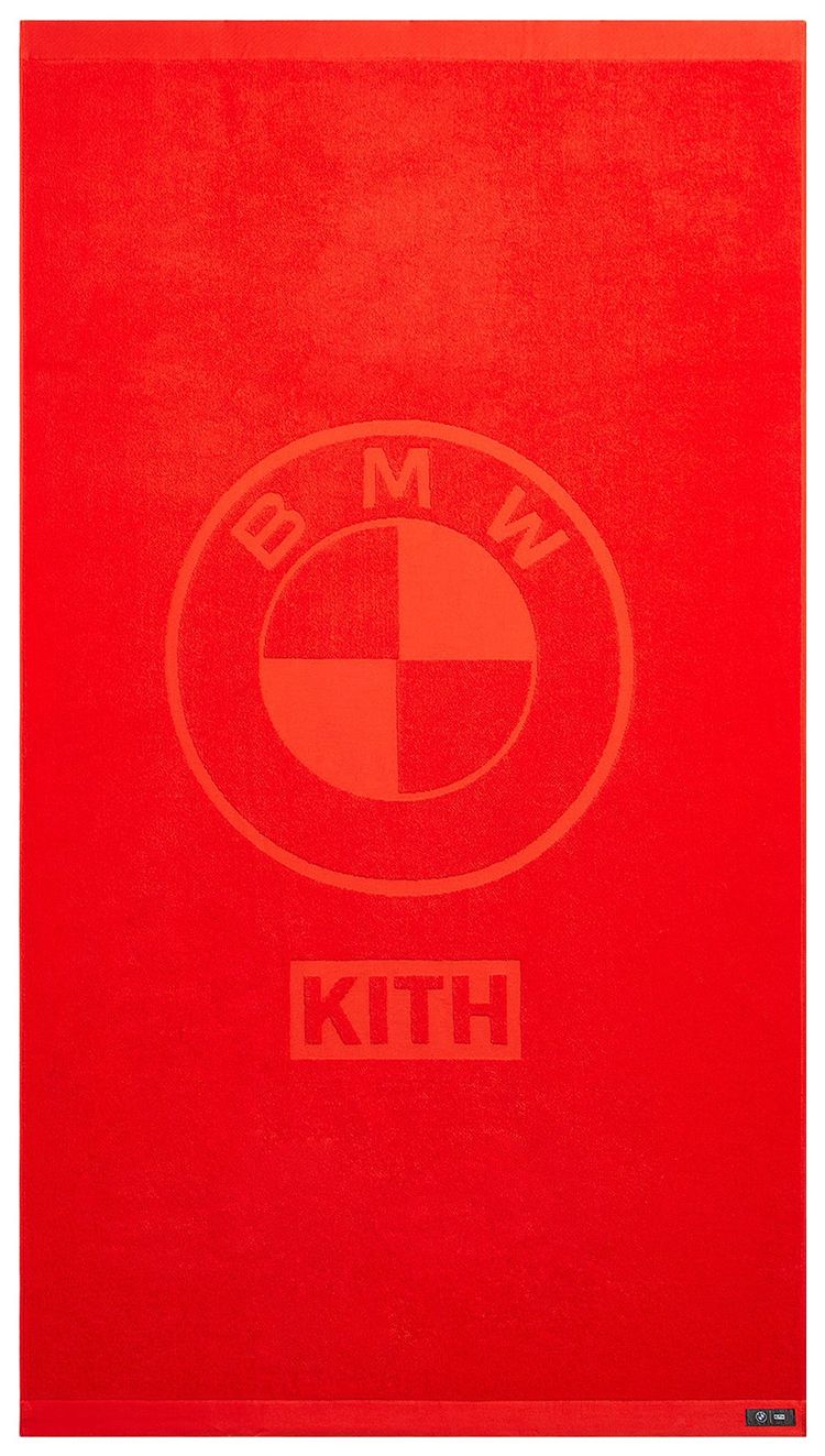 Kith For BMW Jacquard Towel Cinnabar