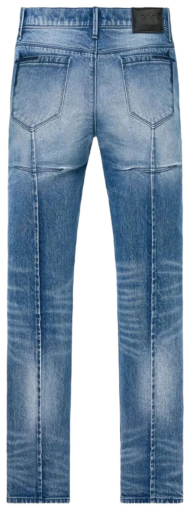 RtA Clayton Distressed Jeans Medium Washed