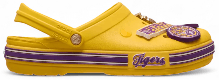 NCAA x Crocs Classic CrocBand Clog LSU
