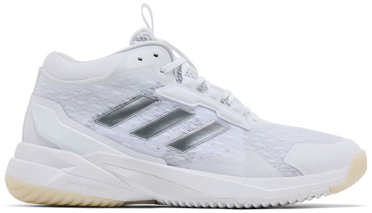 adidas Wmns Crazyflight 6 Mid Indoor White Silver Metallic