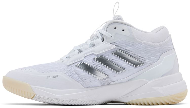 adidas Wmns Crazyflight 6 Mid Indoor White Silver Metallic
