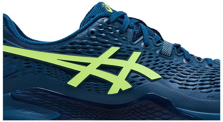 ASICS Gel Resolution 9 Mako Blue Safety Yellow